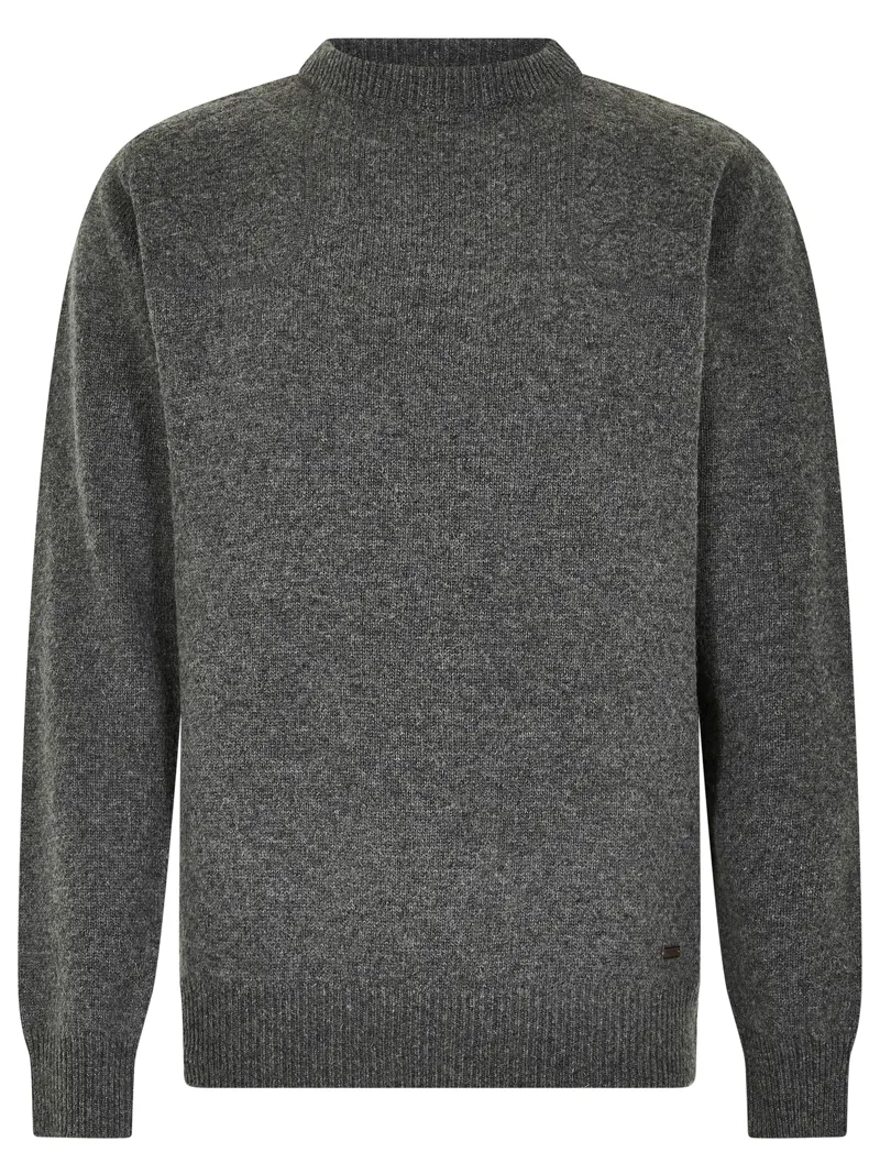 Dubarry Mens Nolan Crew Neck Sweater Grey-3